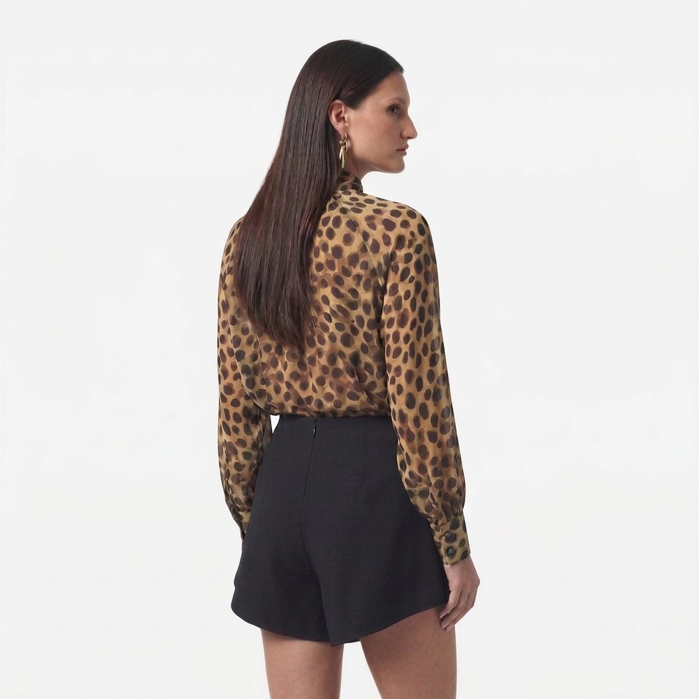 shorts a vita alta SD2035S BLACK SILENCE 