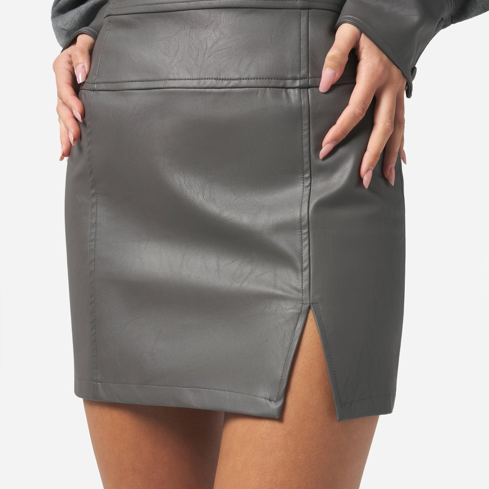 mini gonna lea SLGO019 DARK GREY SILENCE 