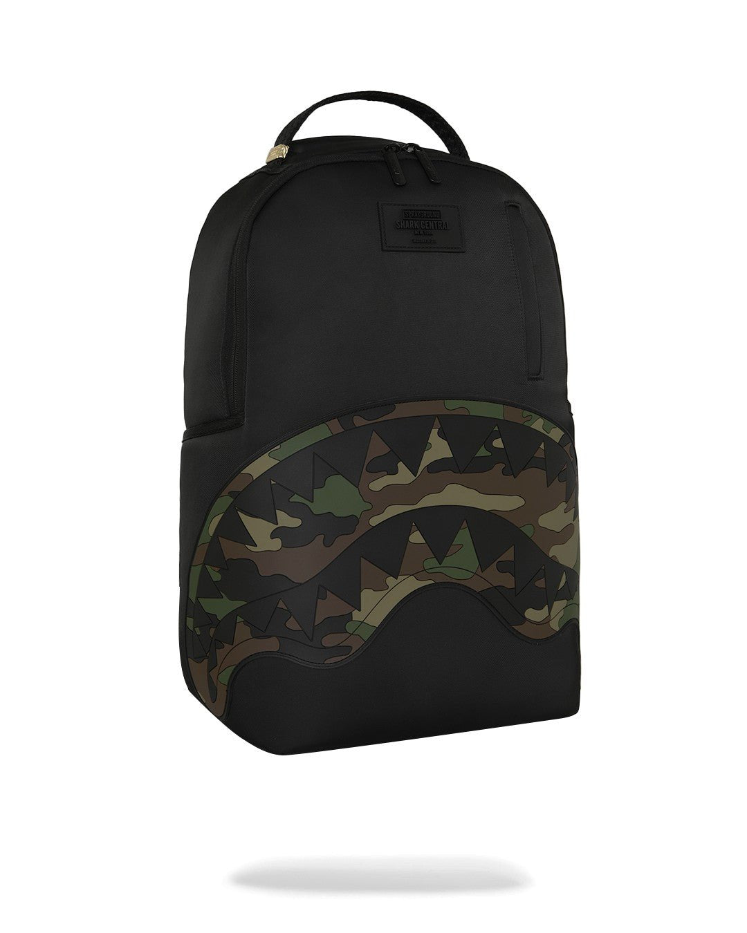 zaino shark central black nylon 910B9331 NSZ SPRAYGROUND 