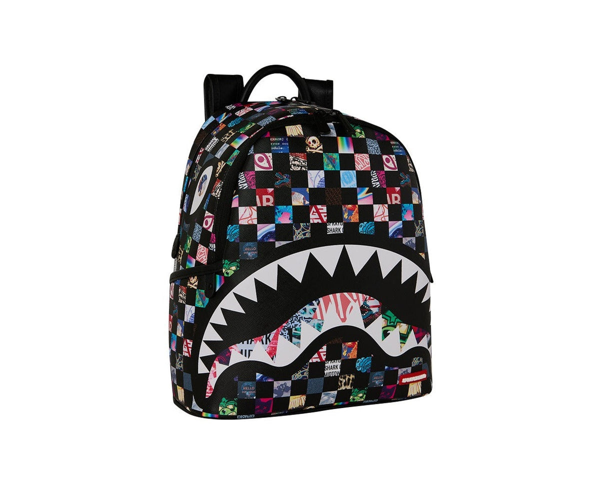 zaino crazy check backpack 910B9438 NSZ SPRAYGROUND 