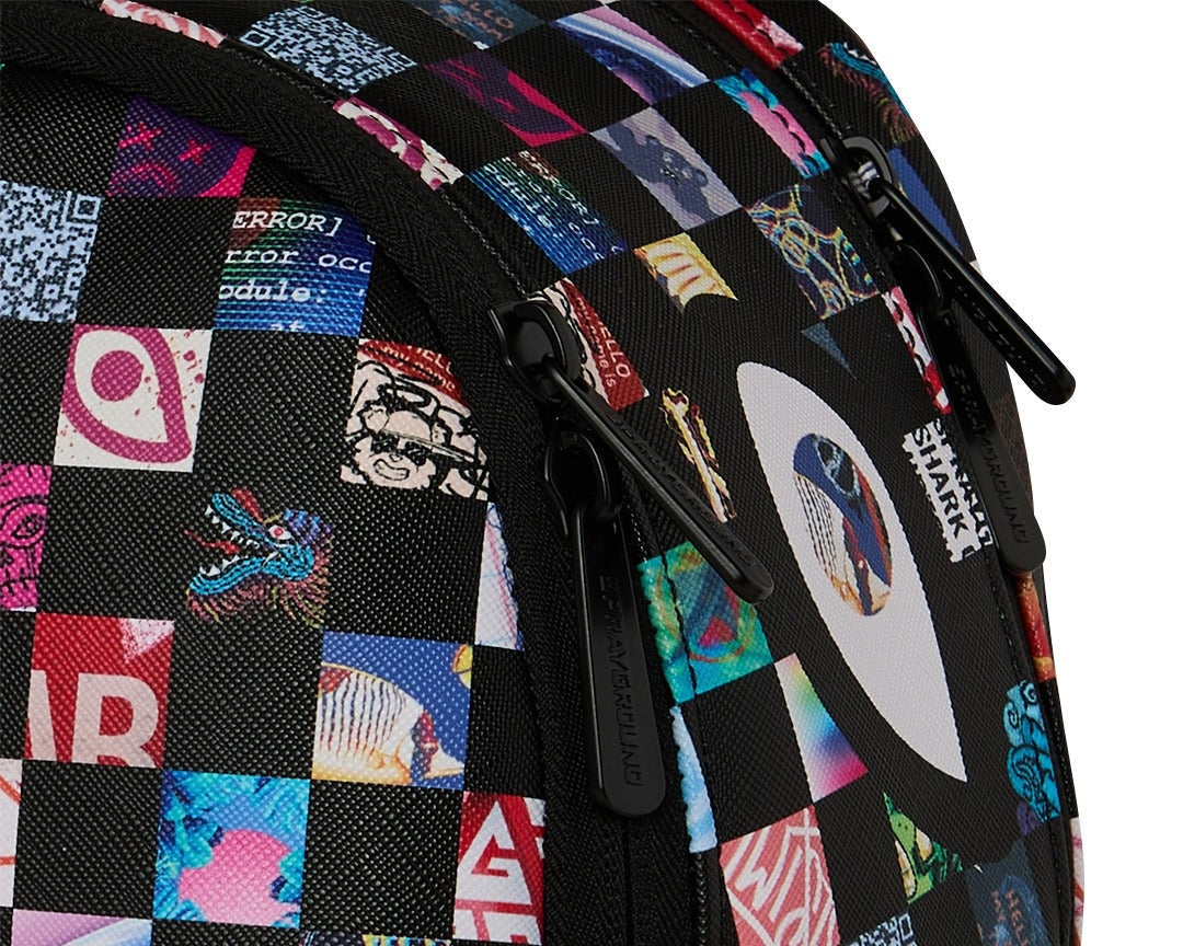 zaino crazy check backpack 910B9438 NSZ SPRAYGROUND 