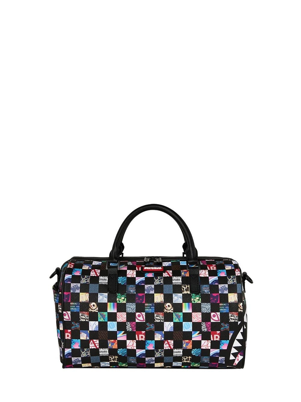 borsone crazy check mini duffle 910D9439 NSZ SPRAYGROUND 