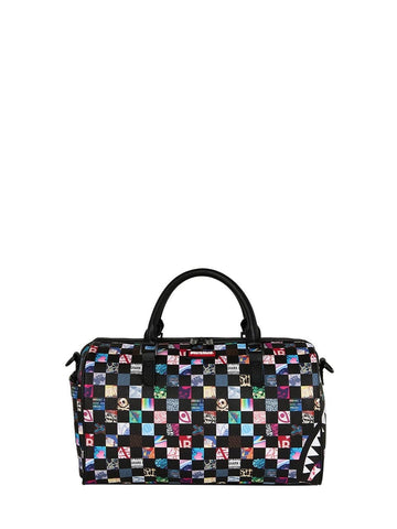 borsone crazy check mini duffle 910D9439 NSZ SPRAYGROUND 