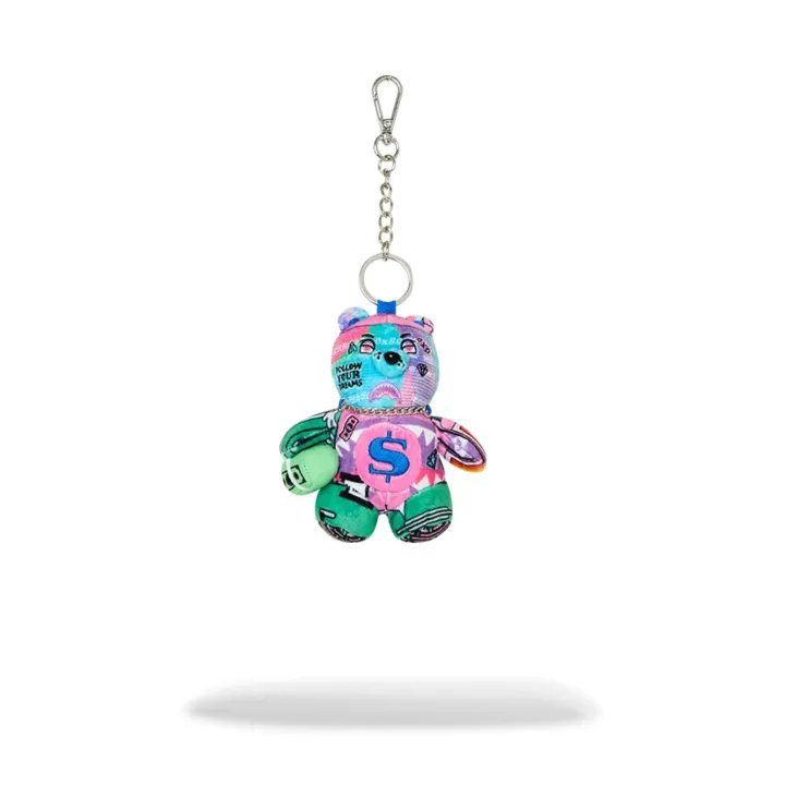 portachiavi orso multicolor 910K9600 NSZ SPRAYGROUND 