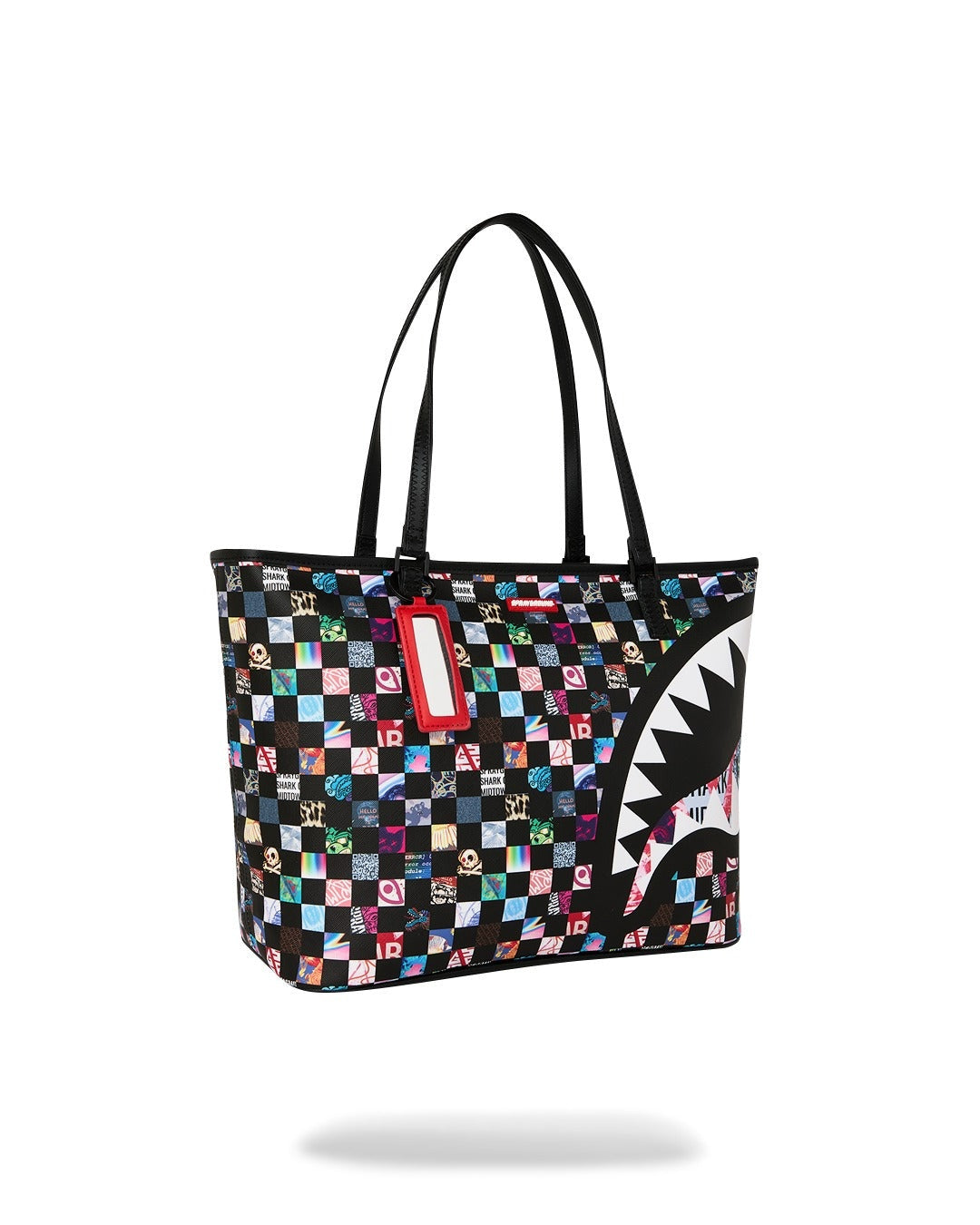 borsa crazy check back tote 910T9440 NSZ SPRAYGROUND 