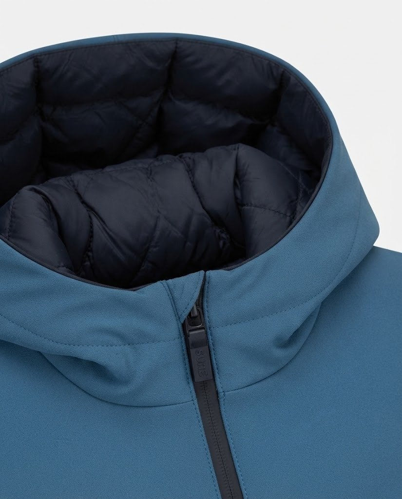 giubbino bimbo in tessuto tecnico GBS7304U PETROL SUNS BOARDS 
