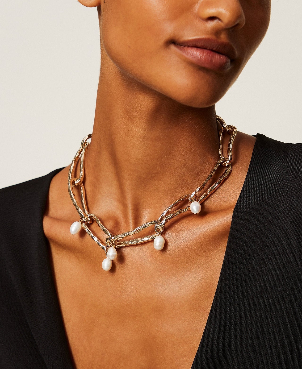 collana girocollo con perle 262TA4020 10630 TWINSET 