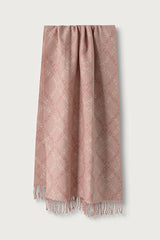 TWINSET sciarpa monogramma Rosa