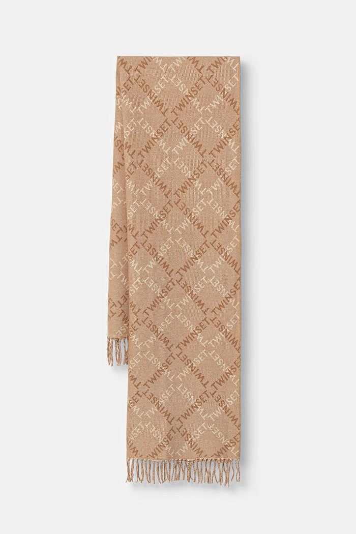 sciarpa monogramma 262TA4310 00310 TWINSET 