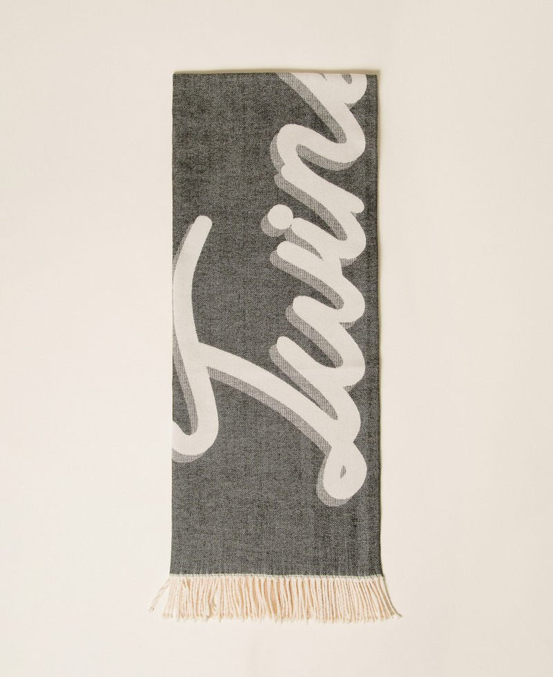 sciarpa in panno jacquard 262TA4550 00006 TWINSET 
