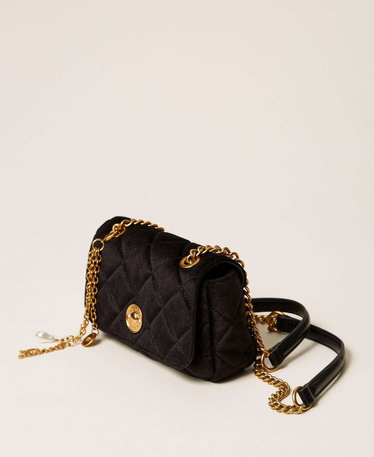 borsa a tracolla in velluto 262TB7240 00006 TWINSET 