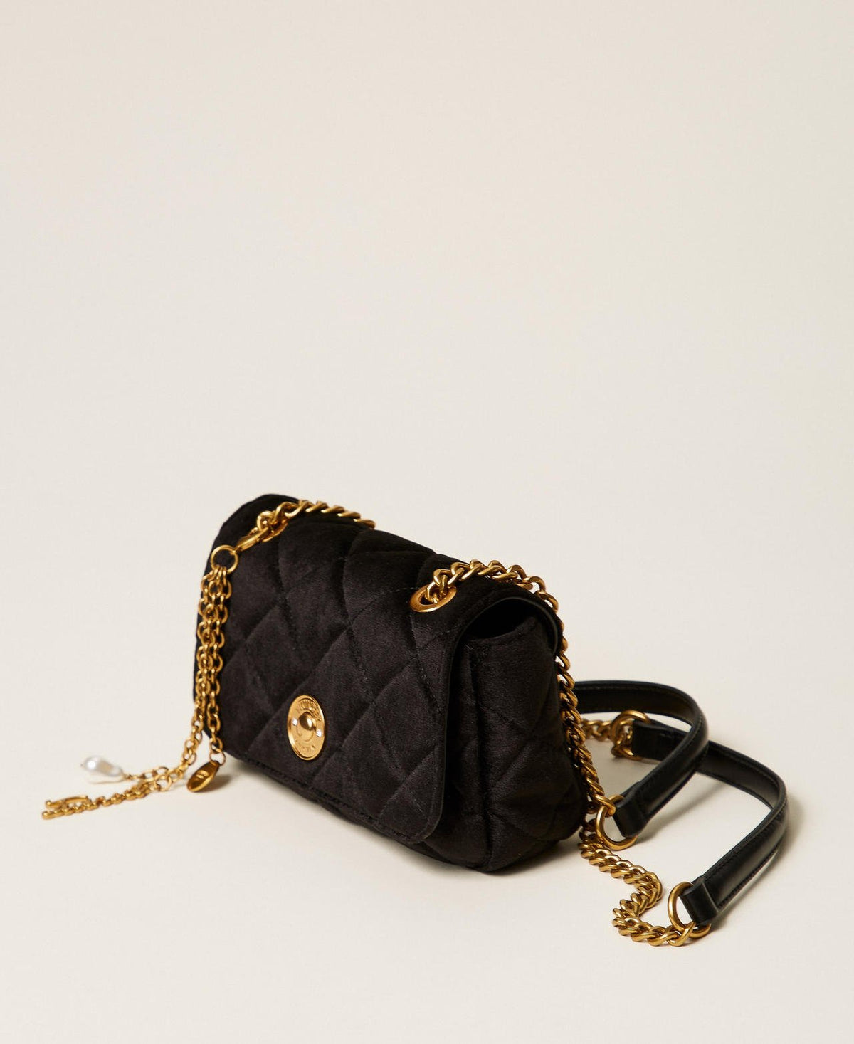 borsa a tracolla in velluto 262TB7240 00006 TWINSET 