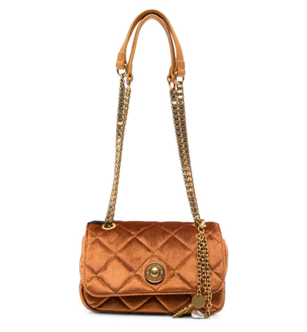 borsa a tracolla in velluto 262TB7240 11749 TWINSET 