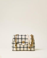 TWINSET borsa a tracolla bouclè check Multicolor