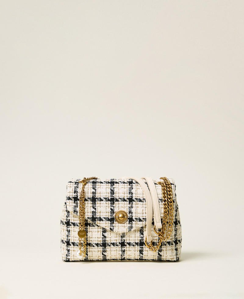 borsa a tracolla bouclè check 262TB7320 13859 TWINSET 