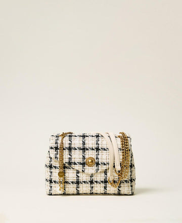 borsa a tracolla bouclè check 262TB7320 13859 TWINSET 
