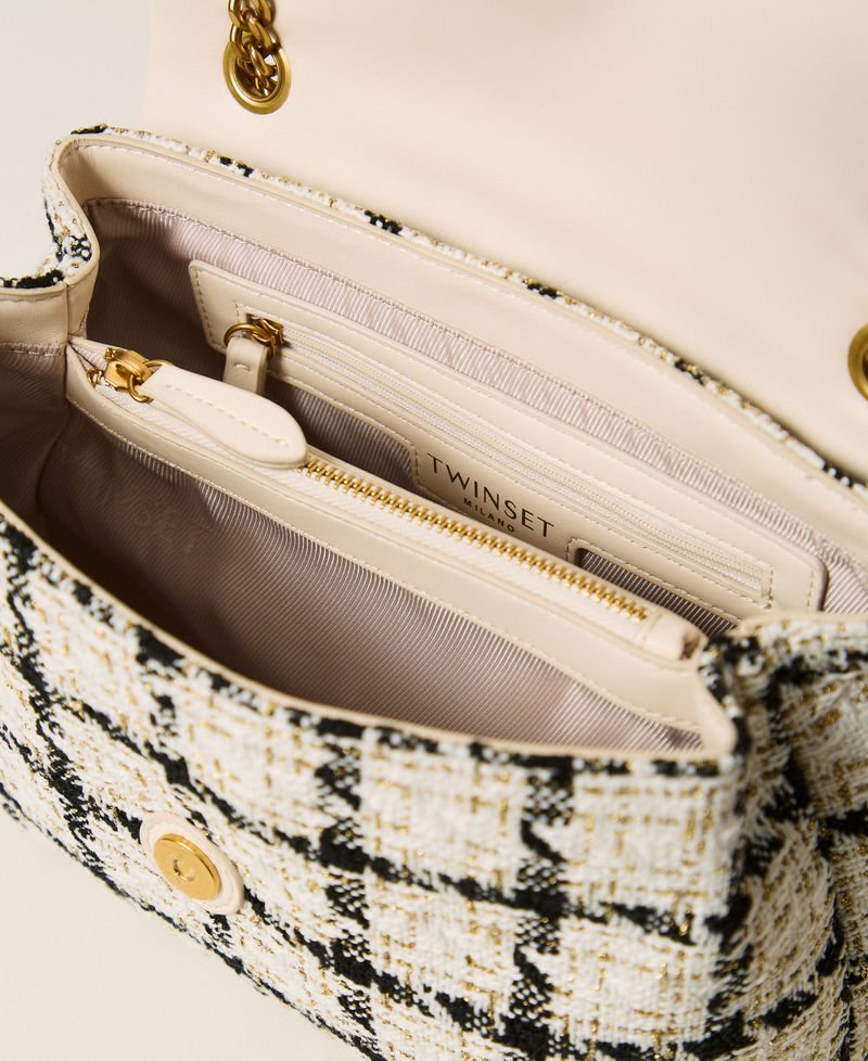 borsa a tracolla bouclè check 262TB7320 13859 TWINSET 