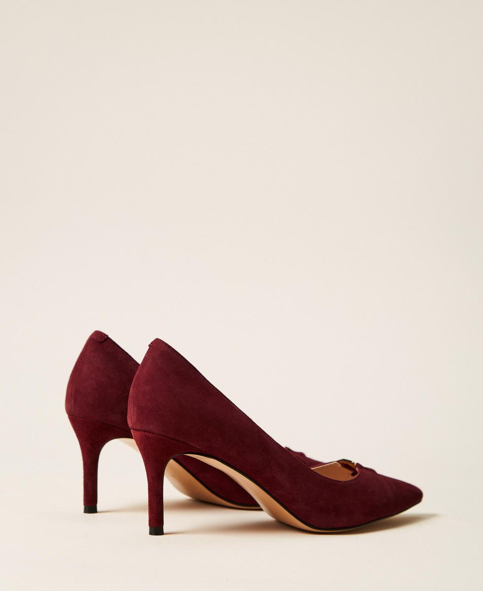 dècollettè in pelle scamosciata 262TCP014 13670 TWINSET 