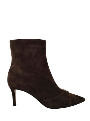 stivaletto in suede 262TCP01G 13411 TWINSET 