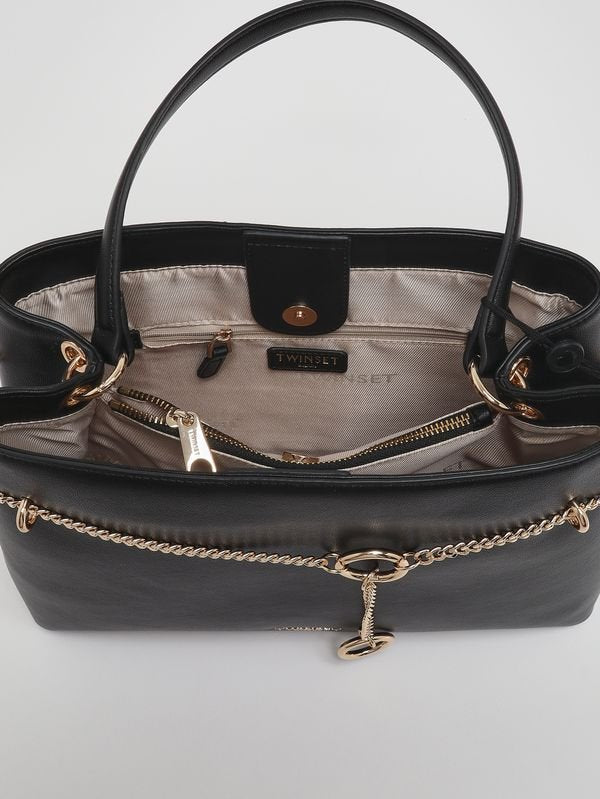 borsa grande con catena 262TD8012 00006 TWINSET 