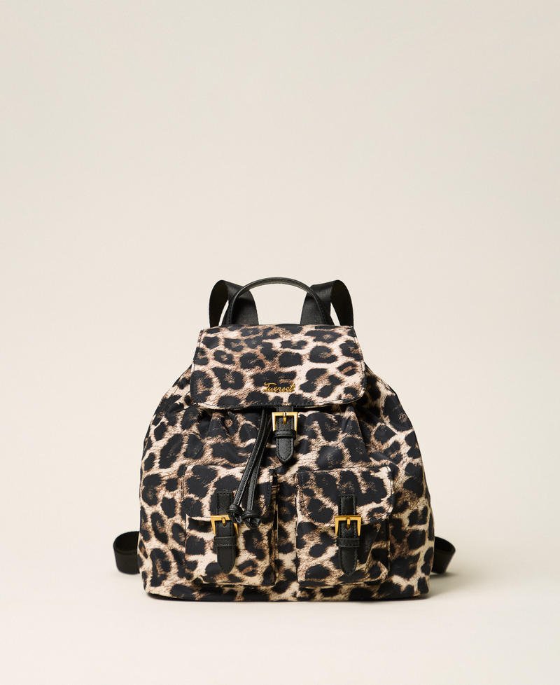 zaino a stampa animalier 262TD8071 02114 TWINSET 