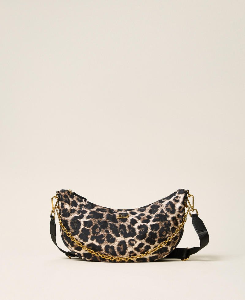borsa hobo stampa animalier 262TD8072 02114 TWINSET 