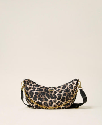 borsa hobo stampa animalier 262TD8072 02114 TWINSET 