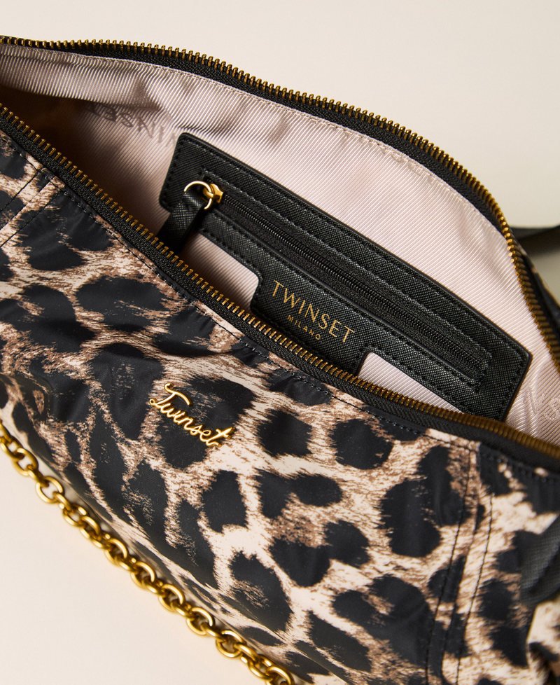 borsa hobo stampa animalier 262TD8072 02114 TWINSET 