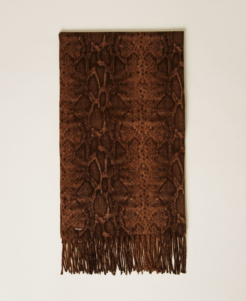 stola con stampa animalier 262TO5020 14142 TWINSET 