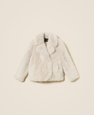 cappotto in pelliccia sintetica 262AP2130 05710 TWINSET ACTITUDE 