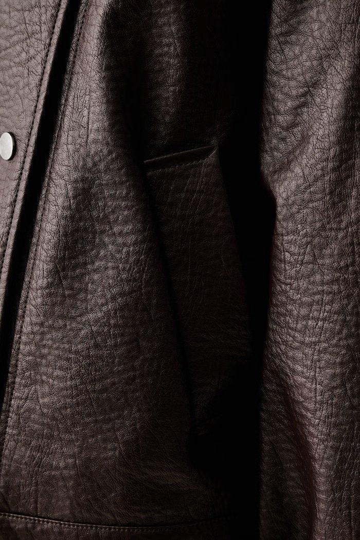 giubbino in similpelle 262AP2290 13655 TWINSET ACTITUDE 