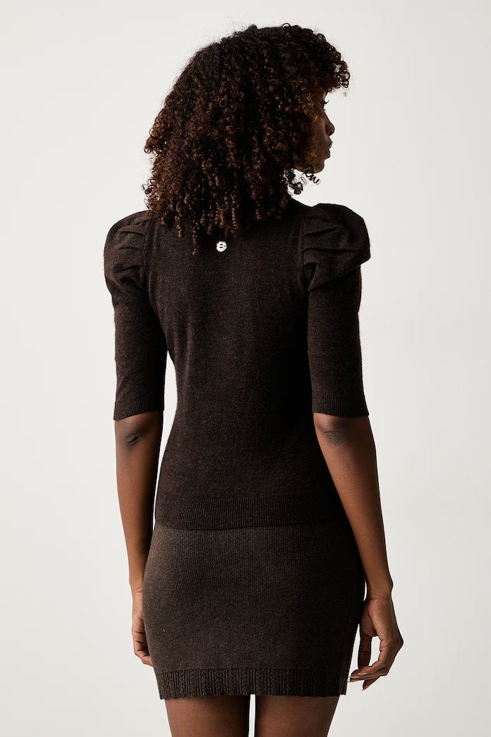 maglia con strass 262AP3171 13655 TWINSET ACTITUDE 