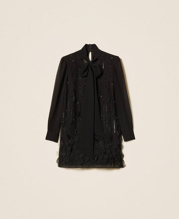 abito corto in goergette 262AT2030 00006 TWINSET ACTITUDE 