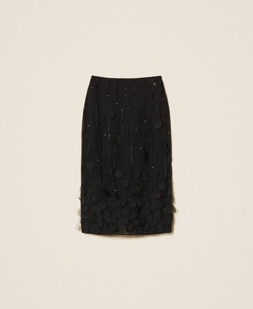 gonna longuette 262AT2031 00006 TWINSET ACTITUDE 