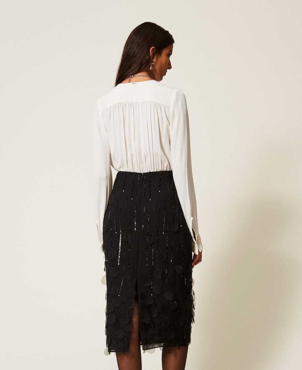 gonna longuette 262AT2031 00006 TWINSET ACTITUDE 