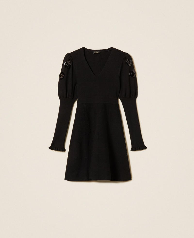 abito corto con pailettes 262AT3102 00006 TWINSET ACTITUDE 
