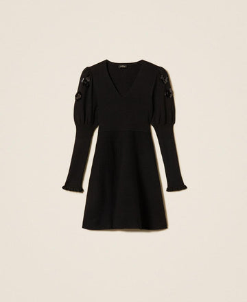 abito corto con pailettes 262AT3102 00006 TWINSET ACTITUDE 
