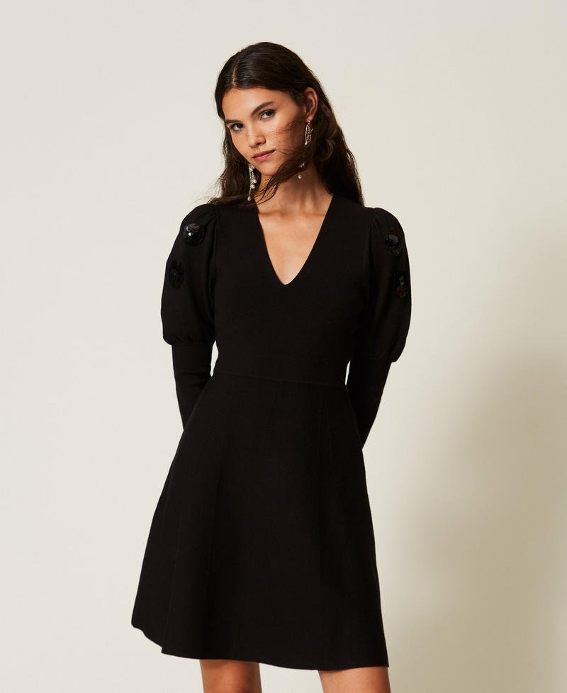 abito corto con pailettes 262AT3102 00006 TWINSET ACTITUDE 