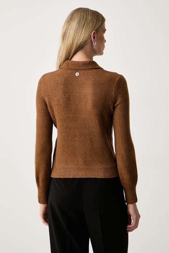 maglia scollo a v a camicia 262AT3121 00605 TWINSET ACTITUDE 