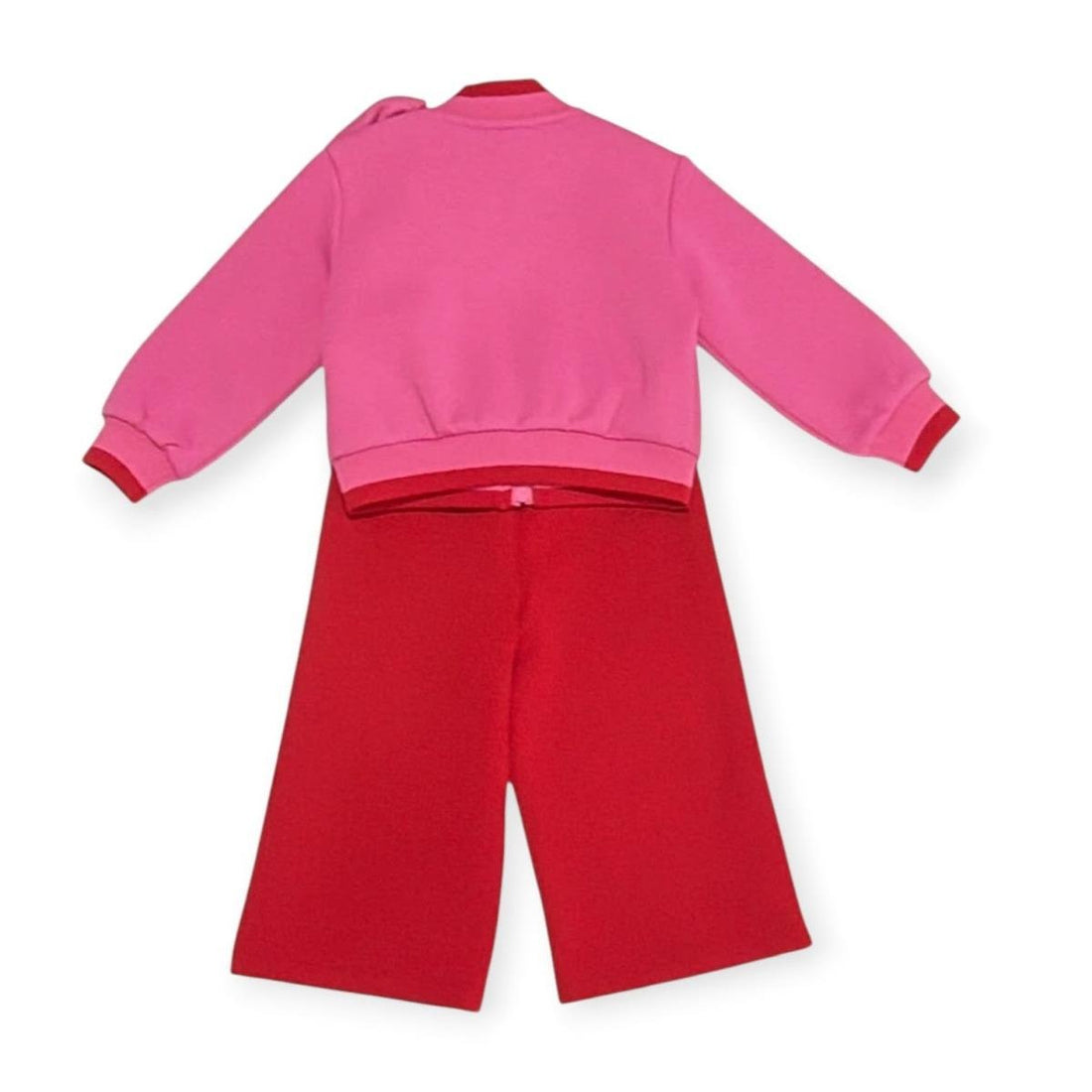 tuta due pezzi con felpa fiocco 262GB2102 13832 TWINSET GIRL 