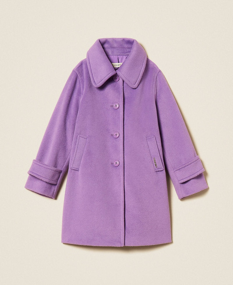 cappotto in panno 262GJ2060 11296 TWINSET GIRL 