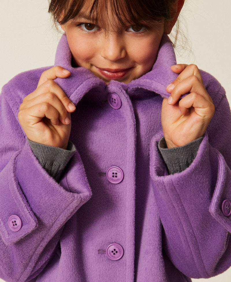 cappotto in panno 262GJ2060 11296 TWINSET GIRL 
