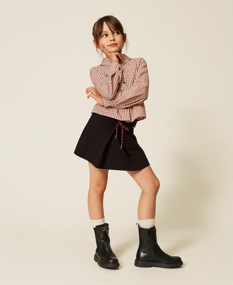 gonna corta con fiocco 262GJ2082 00006 TWINSET GIRL 
