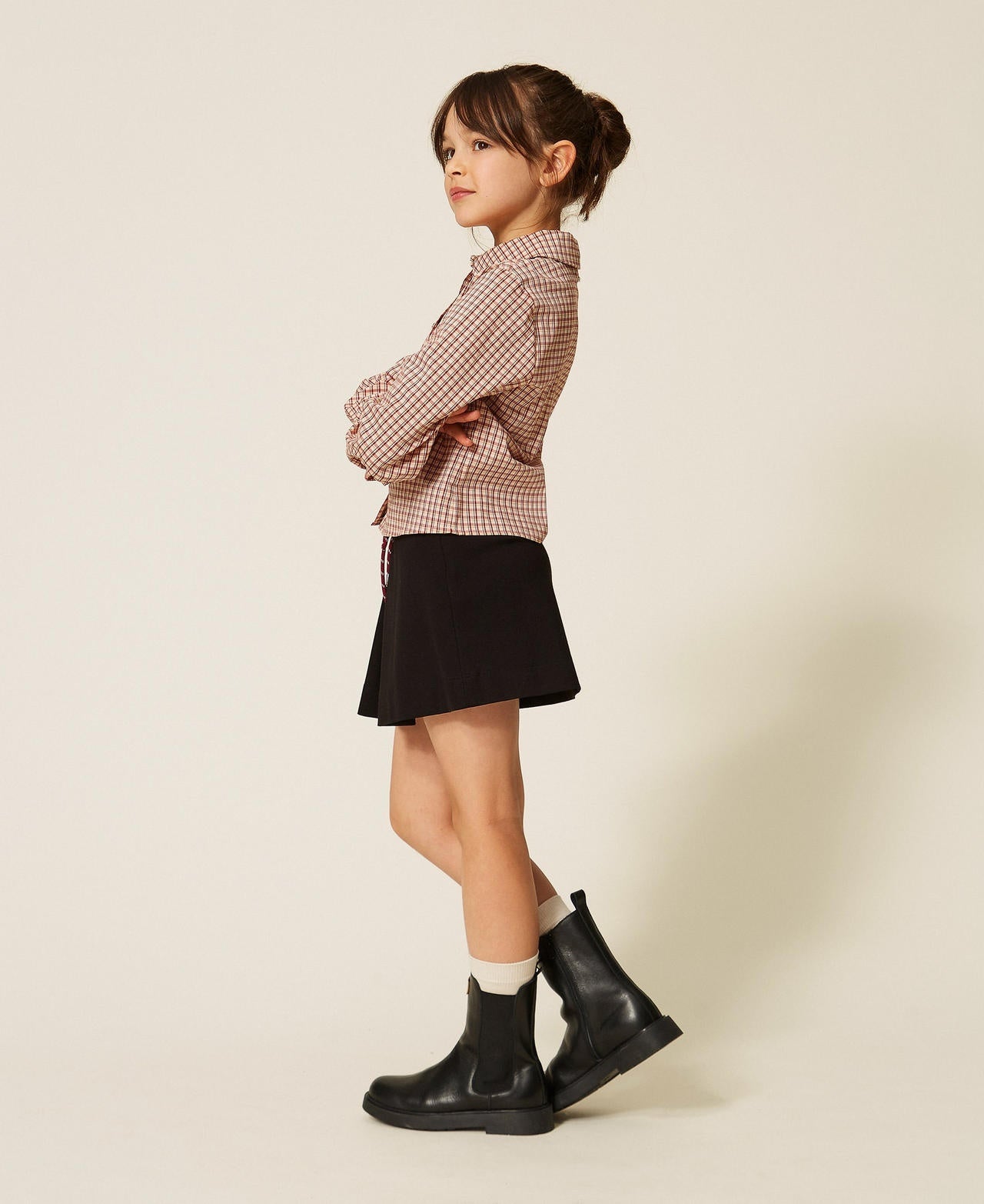 gonna corta con fiocco 262GJ2082 00006 TWINSET GIRL 