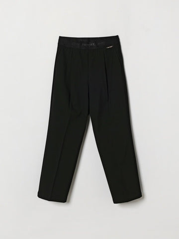 pantalone slim fit 262GJ2184 00006 TWINSET GIRL 