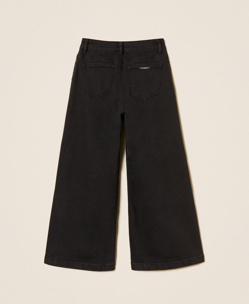 jeans wide leg 262GJ2240 00006 TWINSET GIRL 