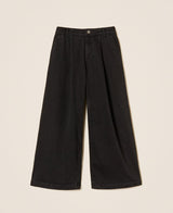 TWINSET GIRL jeans wide leg Nero