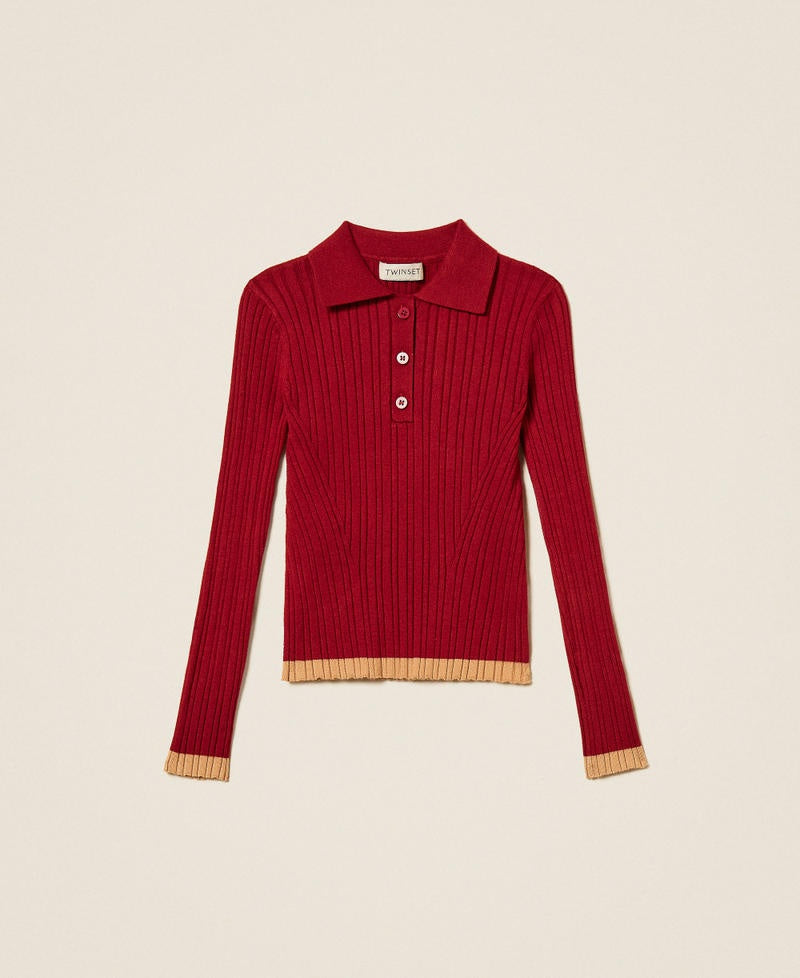 maglia a polo 262GJ3010 13767 TWINSET GIRL 