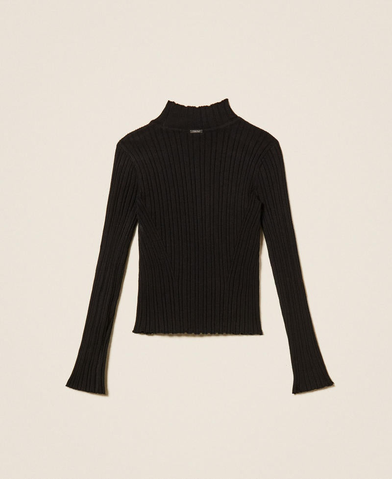 maglia collo alto 262GJ3011 00006 TWINSET GIRL 
