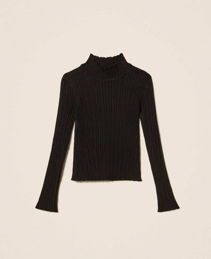 maglia collo alto 262GJ3011 00006 TWINSET GIRL 